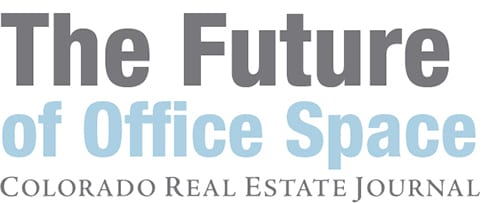 Logo for the CREJ Colorado Real Estate Journal The Future of Office Space Conference