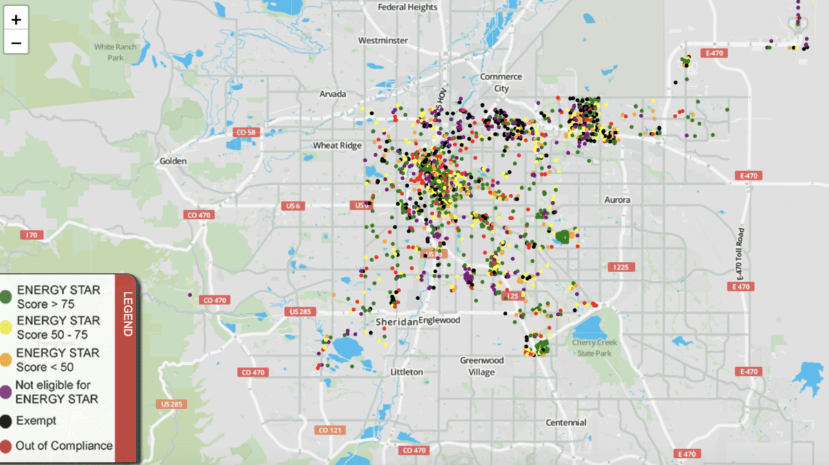 Denver’s interactive map shows energy usage Colorado Real Estate Journal